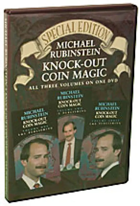 Knock Out Coin Magic by Michael Rubenstein - DVD