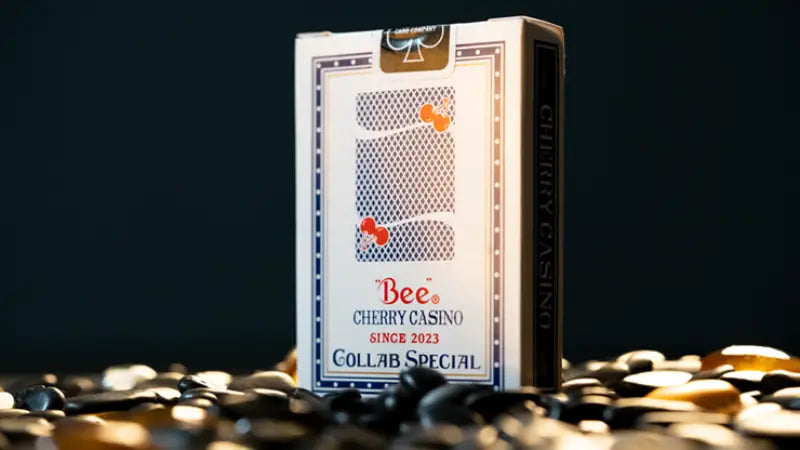 Limited Bee X Cherry (Blue) Playing Cards