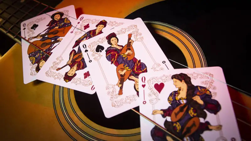 Limited Edition Six Strings Playing Cards