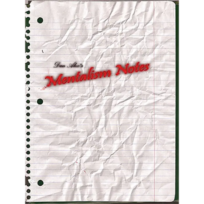 Mentalism Notes by Dan Alex - ebook