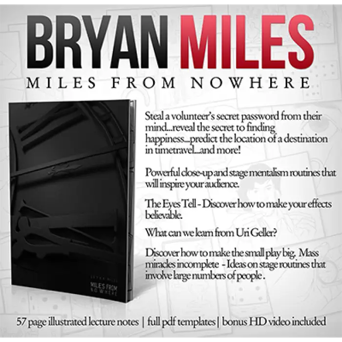 Miles from Nowhere Lecture Notes (with Bonus Tricks Online) by Bryan Miles - ebook