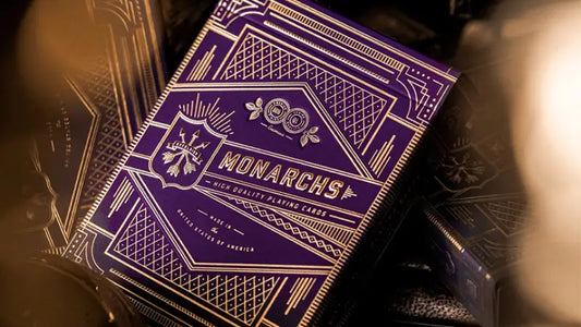 Monarch Royal Edition (Purple) Playing Cards by theory11