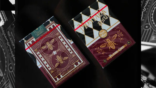 Montauk Hotel Burgundy Playing Cards by Gemini