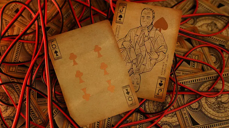 Oppenheimer Nucleus Playing Cards by Room