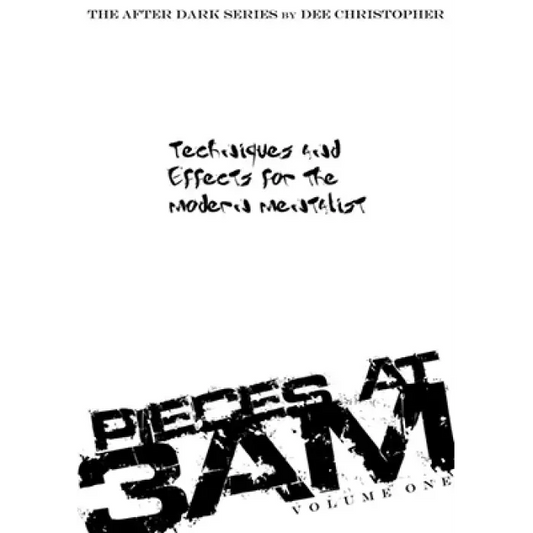 Pieces at 3am Volume One by Dee Christopher - ebook