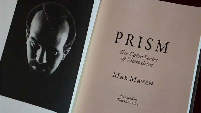 PRISM The Color Series of Mentalism by Max Maven - Book