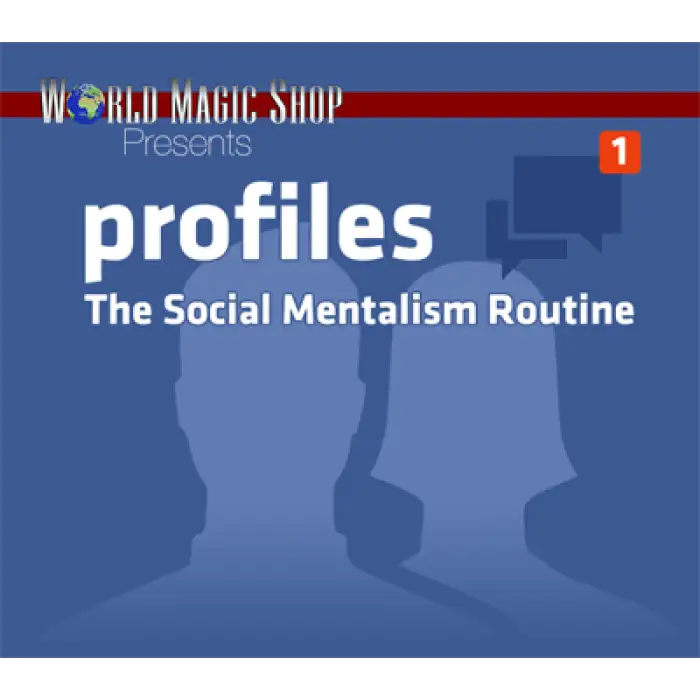 Profiles: The Social Mentalism Routine (DVD and Gimmick) by World Magic Shop - DVD