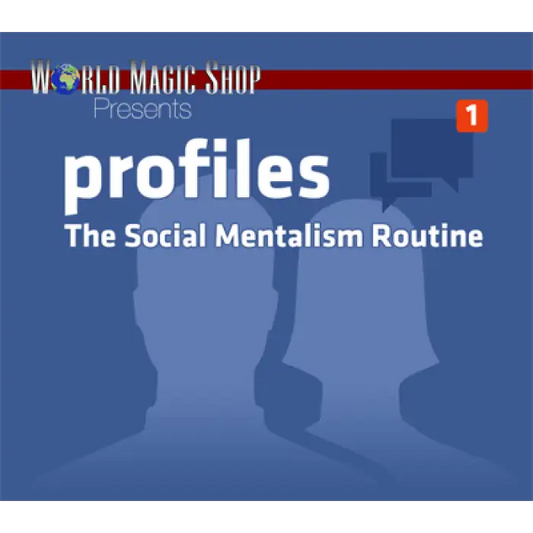 Profiles: The Social Mentalism Routine (DVD and Gimmick) by World Magic Shop - DVD