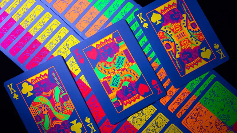 QUAD Fluorescent Playing Cards