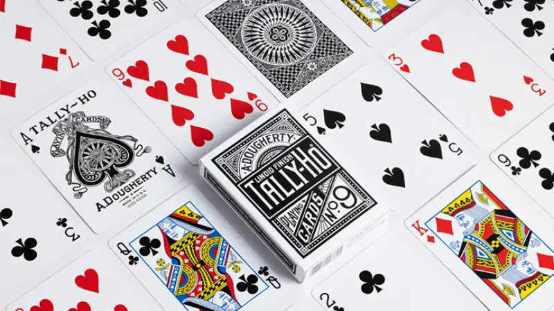 Signature Edition Tally Ho (Black) Playing Cards - IMP-Possible 