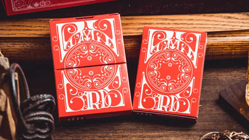 Smoke & Mirrors V8, Red (Deluxe) Edition Playing Cards by Dan & Dave