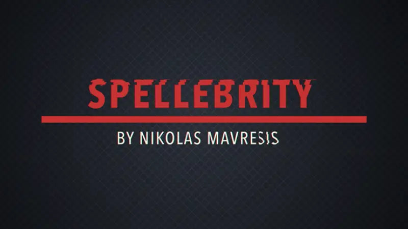 Spellebrity by Nikolas Mavresis - Video Download