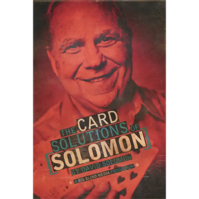 The Card Solutions of Solomon (3 Volume Set) by David Solomon & Big Blind Media