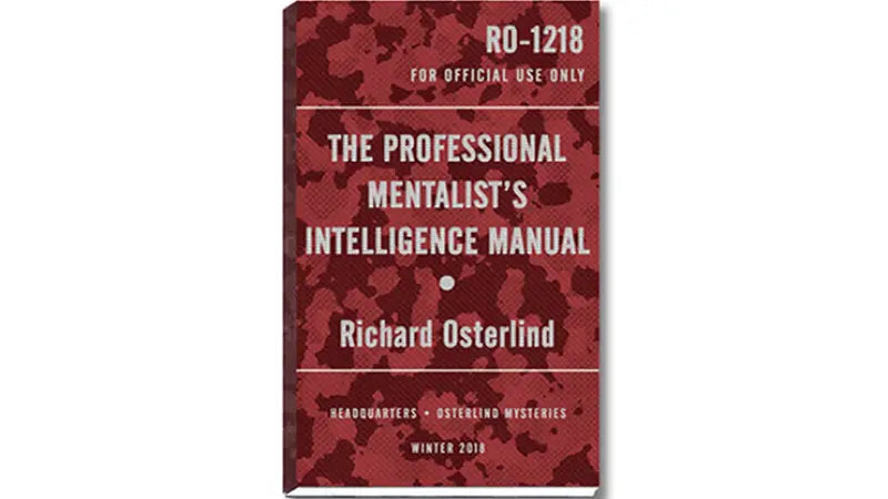 The Professional Mentalist's Intelligence Manual by Richard Osterlind - Book