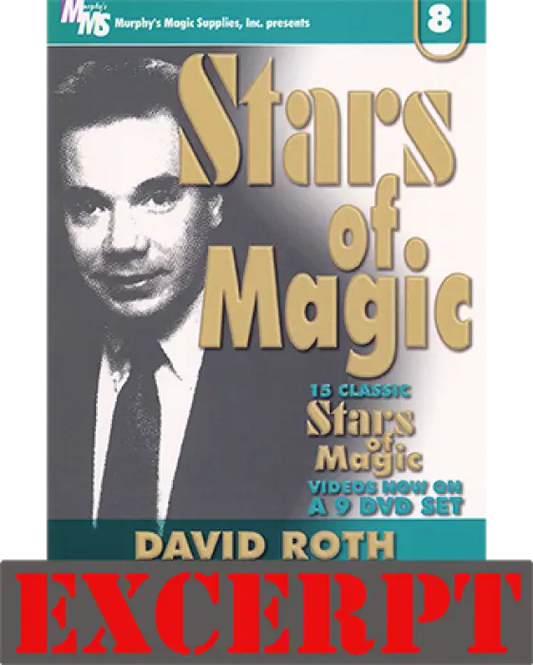 They Both Go Across - Video Download (Excerpt of Stars Of Magic #8 (David Roth))