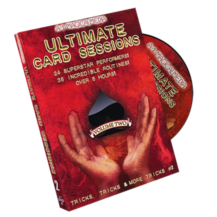 Ultimate Card Sessions - Volume 2 - Tricks, Tricks And More Tricks #2 - DVD