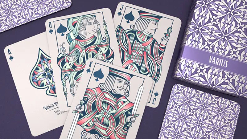 VARIUS (Limited Edition Purple ) Playing Cards