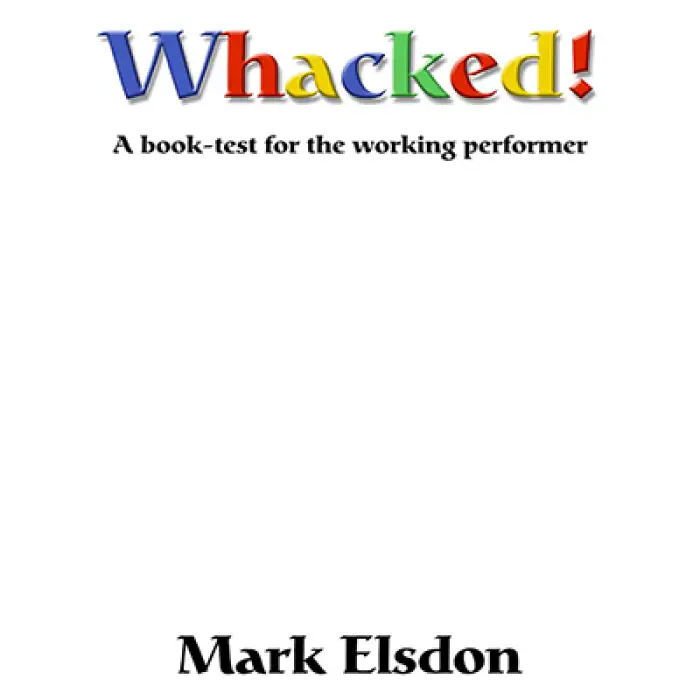 Whacked Book Test by Mark Elsdon - ebook