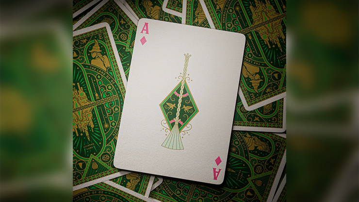 Wicked playing cards by theory11 deck spread showing custom artwork and poker-size cards for collectors and cardistry.