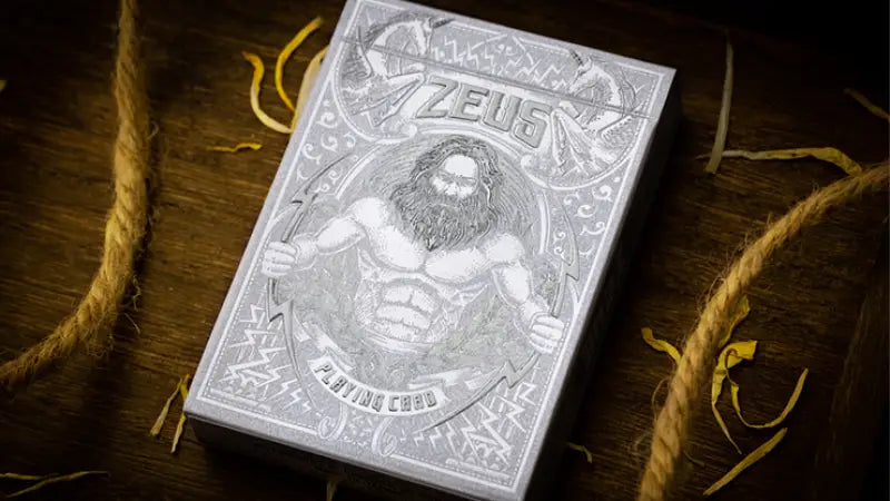 Zeus Sterling Silver Playing Cards by Chamber of Wonder